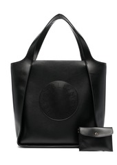 Stella McCartney Stella perforated-logo tote bag