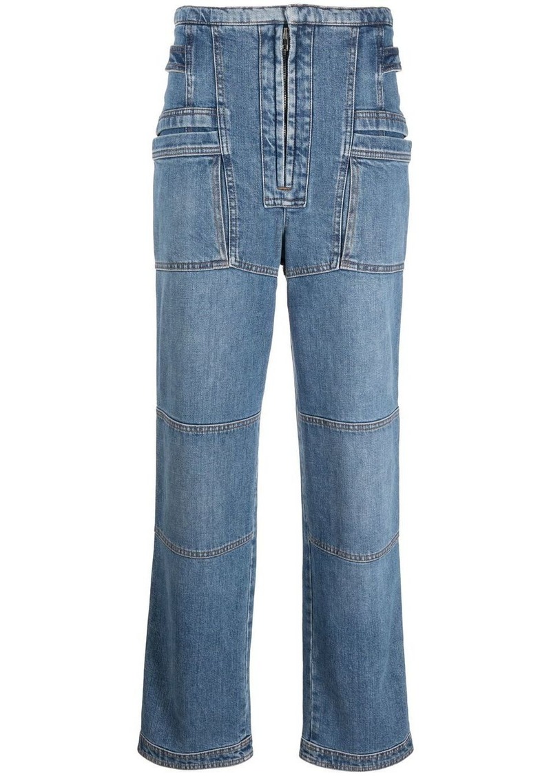 Stella McCartney straight-leg cargo jeans