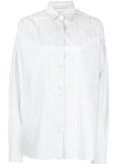 Stella McCartney stripe-print long-sleeved shirt