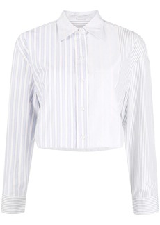 Stella McCartney striped cropped shirt