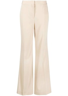 Stella McCartney tailored flared stretch-wool trousers