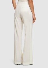 Stella McCartney Tailored Wool Blend Flared Pants