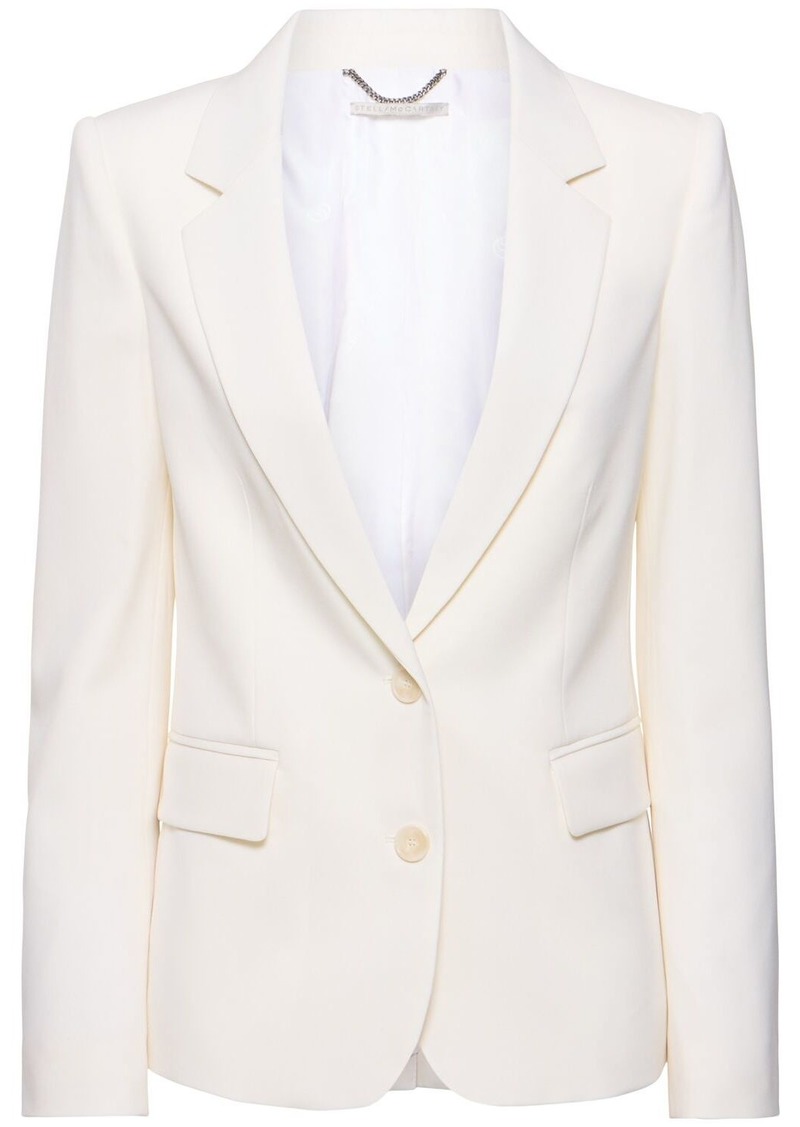 Stella McCartney Tailored Wool Blend Single Breast Jacket