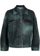 Stella McCartney tie-dye oversized denim jacket