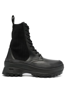 Stella McCartney Trace lace-up combat boots