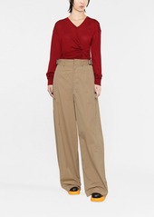 Stella McCartney twist-detail wool top