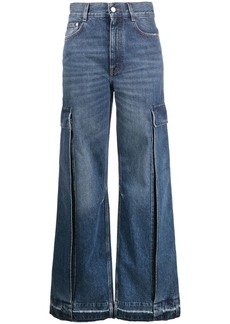 Stella McCartney wide-leg cargo jeans