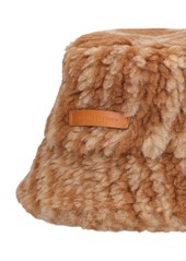 Stella McCartney Woodgrain Teddy Jacquard Bucket Hat