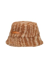 Stella McCartney Woodgrain Teddy Jacquard Bucket Hat