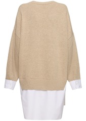 Stella McCartney Wool Knit Crewneck Sweater