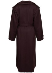 Stella McCartney Wool Long Trench Coat