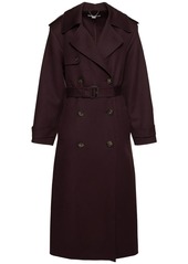 Stella McCartney Wool Long Trench Coat