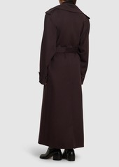 Stella McCartney Wool Long Trench Coat