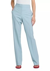 Stella McCartney Wool Straight-Leg Pants