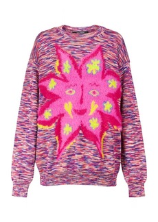 Stella McCartney X Myfawnwy Starface jacquard sweater