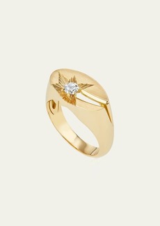 Stephen Webster 18K Yellow Gold Collision Ring with Stellar Diamond