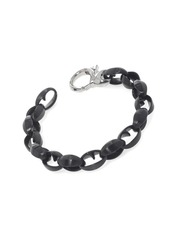 Stephen Webster Thorn Black Steel Unisex Chain Link Bracelet SB0051-RH