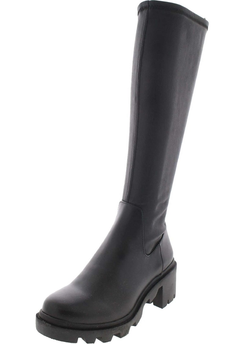 Steve Madden Aberdeen Womens Zipper Mid-Calf Boots