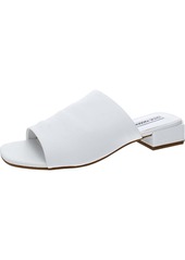 Steve Madden Anders Womens Padded Insole Slide Mule Sandals