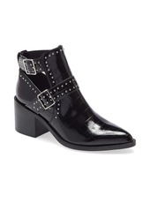 Steve Madden Andy Bootie in Black Croc at Nordstrom