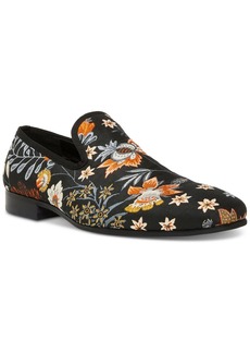 Steve Madden Belammy Mens Floral Print Slip On Loafers