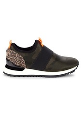 Steve Madden Bence Leopard & Camo-Print Sneakers