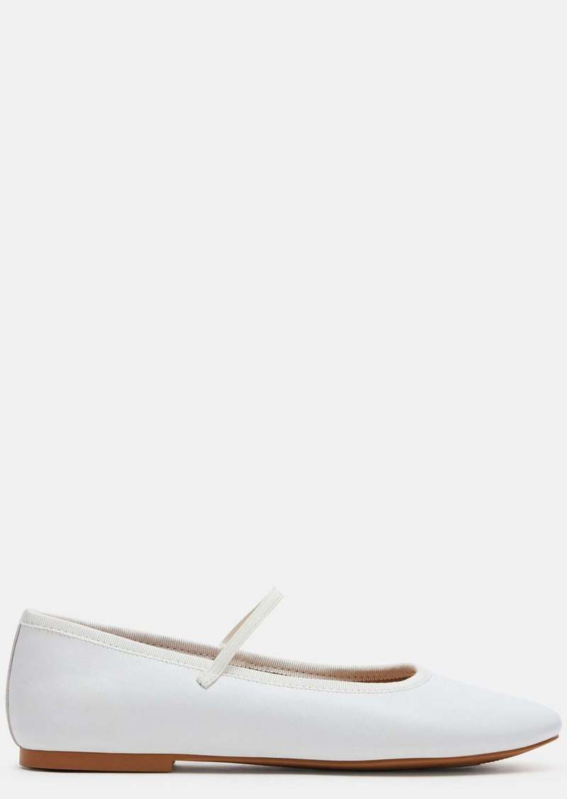 Steve Madden Bouquet White Leather