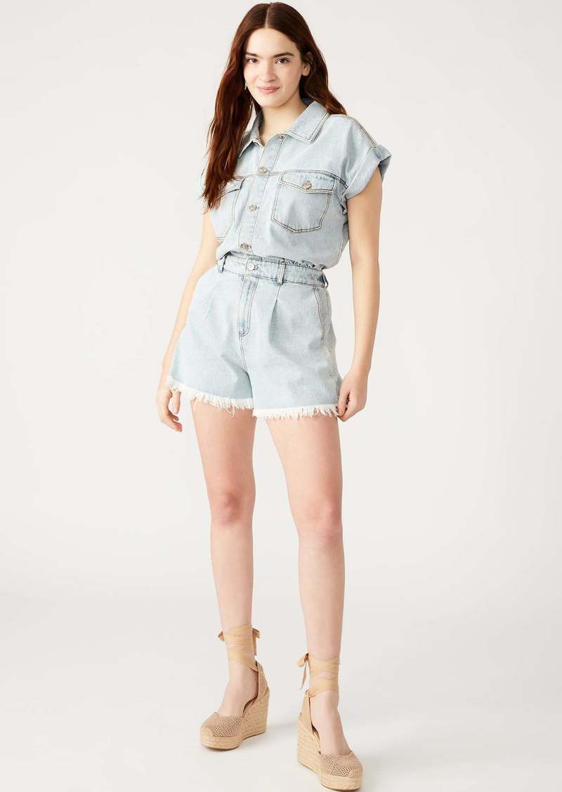 Steve Madden Calliope Denim Romper