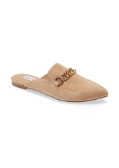 Steve Madden Forever Chain Pointed Toe Mule in Tan Suede at Nordstrom