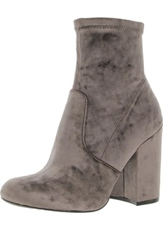 Steve Madden Gaze Womens Solid Ankle Booties
