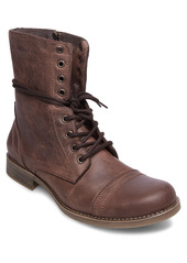 Steve Madden Troopah-C Cap Toe Boot in Brown Leather at Nordstrom