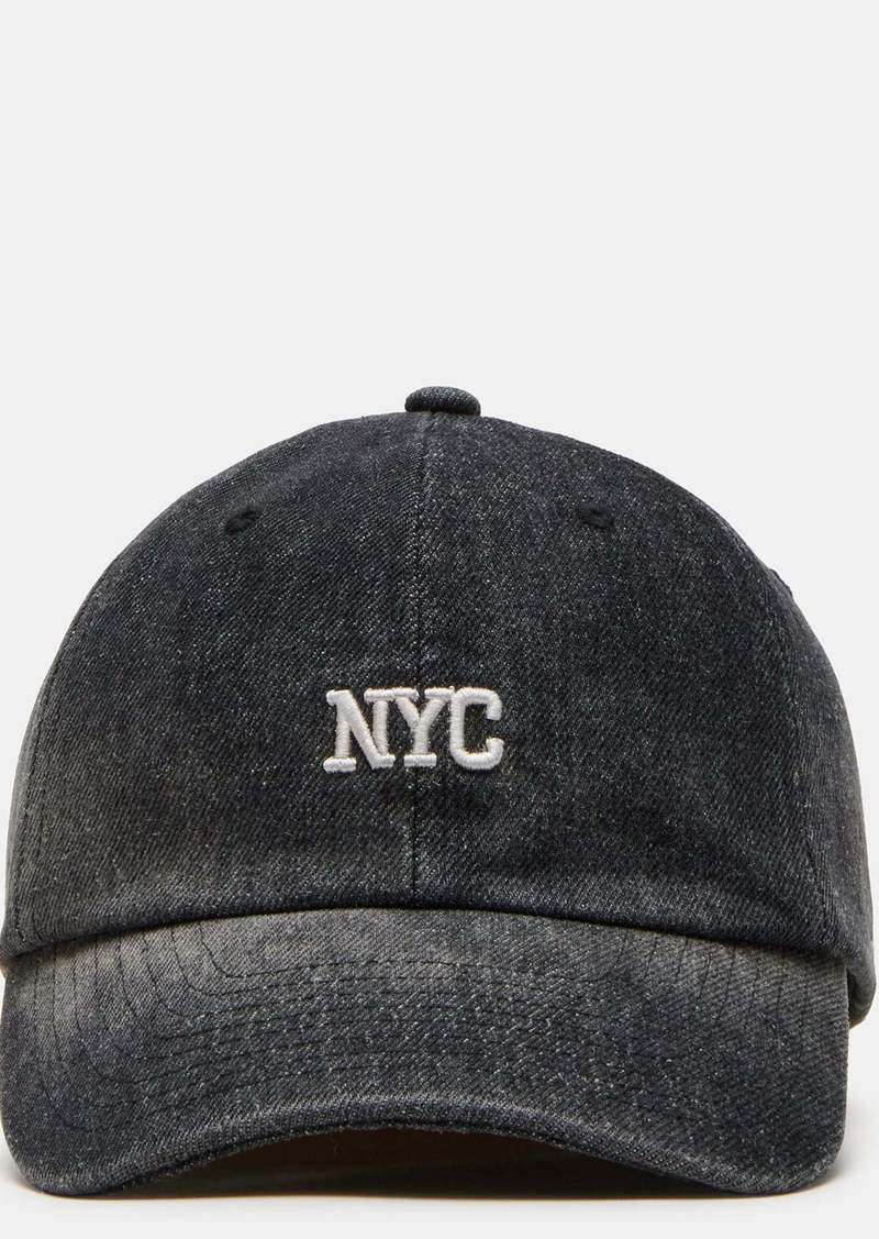 Steve Madden Nyc City Dad Cap Black/denim