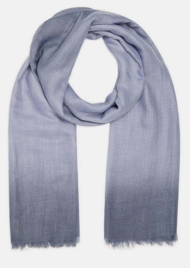 Steve Madden Ombre Scarf Denim Fabric