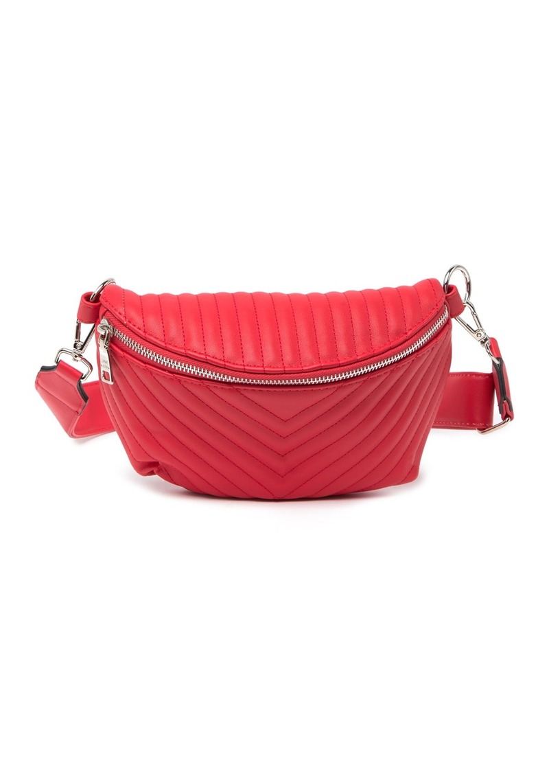 steve madden embellished quilted fanny pack