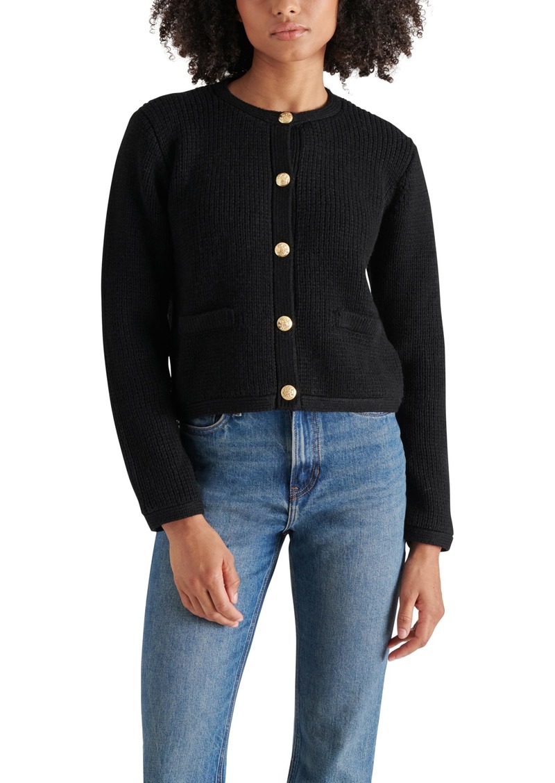 Steve Madden Apparel Women's FANTINO Sweater Jacket