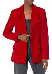 Steve Madden Apparel Women's Harlow Blazer Medium red Extra Small