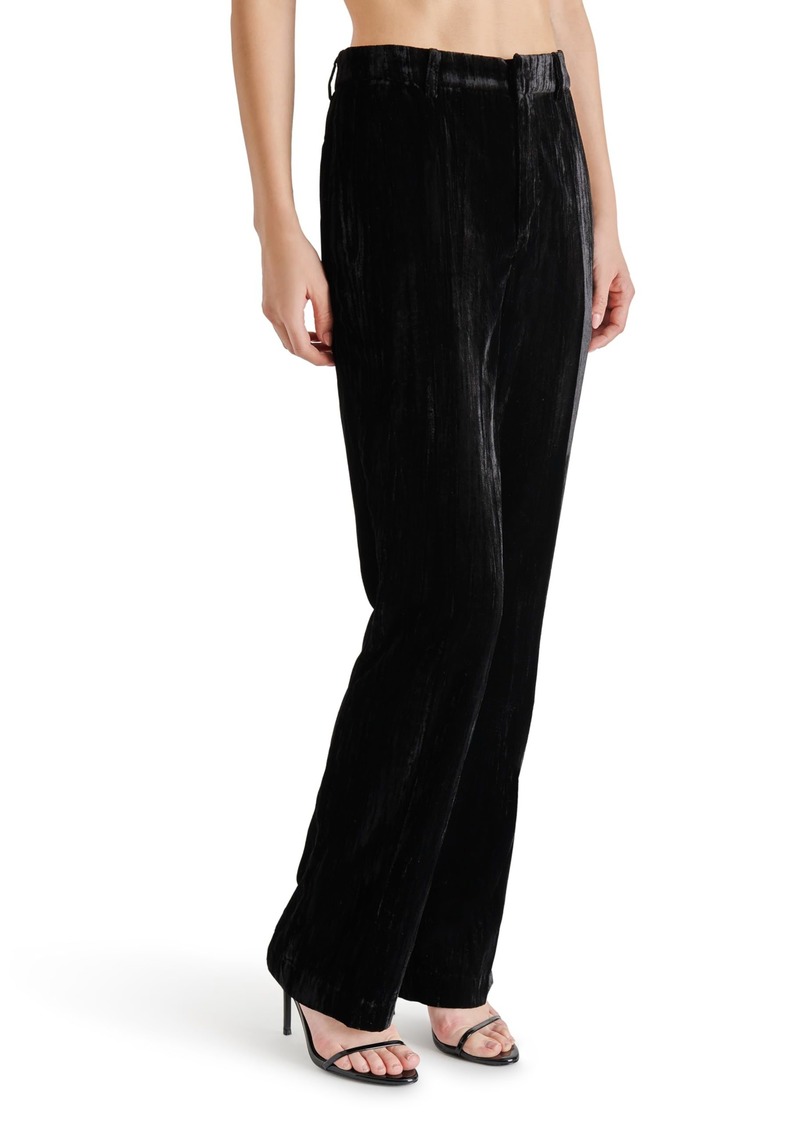 Steve Madden Apparel Women's Mercer Crushed Velvet Pant