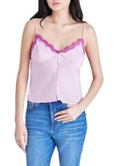 Steve Madden Asher Eyelash Lace Camisole