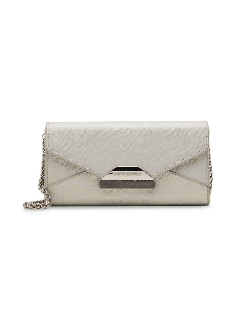 Steve Madden Bnorma Crossbody Wallet - Silver