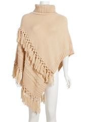Steve Madden Cable-Knit Poncho