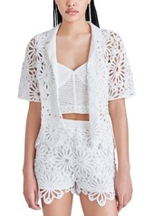 Steve Madden Carolyn Cotton Lace Jacket