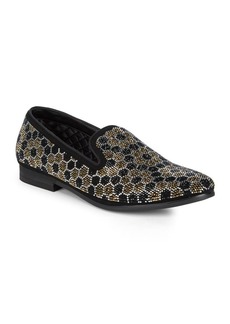 steve madden rhinestone loafers