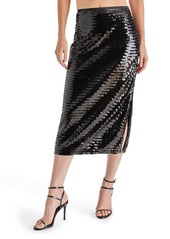 Steve Madden Dinah Sequin Midi Pencil Skirt