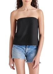 Steve Madden Jessamine Strapless Linen Blend Top