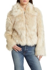 Steve Madden Juniper Faux Fur Crop Jacket