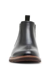 Steve Madden Men's Aben Leather Chelsea Boot - Black Leather