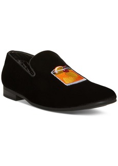 Steve Madden Men's Cipri Velvet Slip-On Loafers - Black Velvet