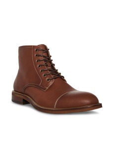 Steve Madden Men's Hodge Lace-Up Boots - Tan Leather