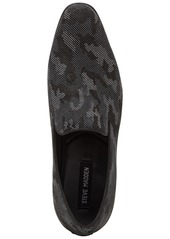 Steve Madden Men's June Camo-Print Smoking Slippers - Como Grey