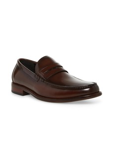 Steve Madden Men's Marvyn Slip-On Loafers - Brown Leather